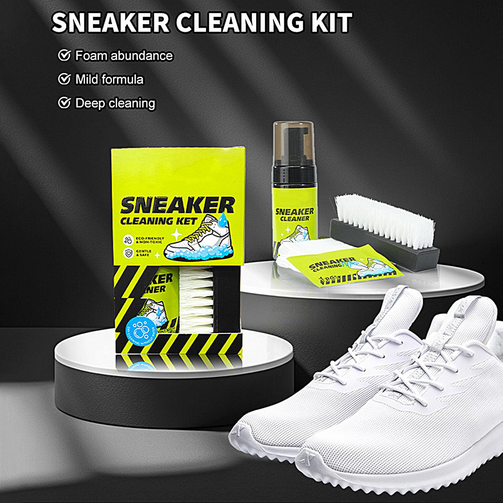 Sneaker Cleaner 4 Pieces 100ml - đánh giá và giá Sneaker Care Foam